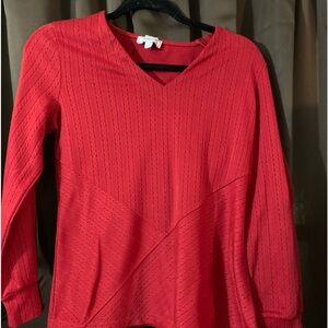 Small, chances R brand, red sweater